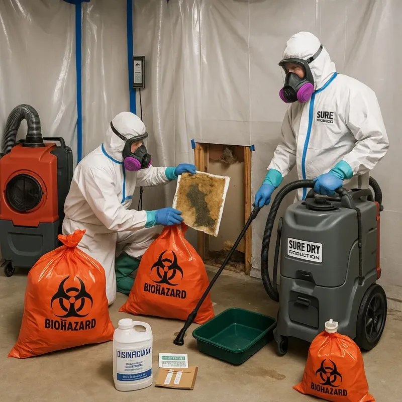 Contaminated Water Handling Protocols process in Tinton Falls, NJ