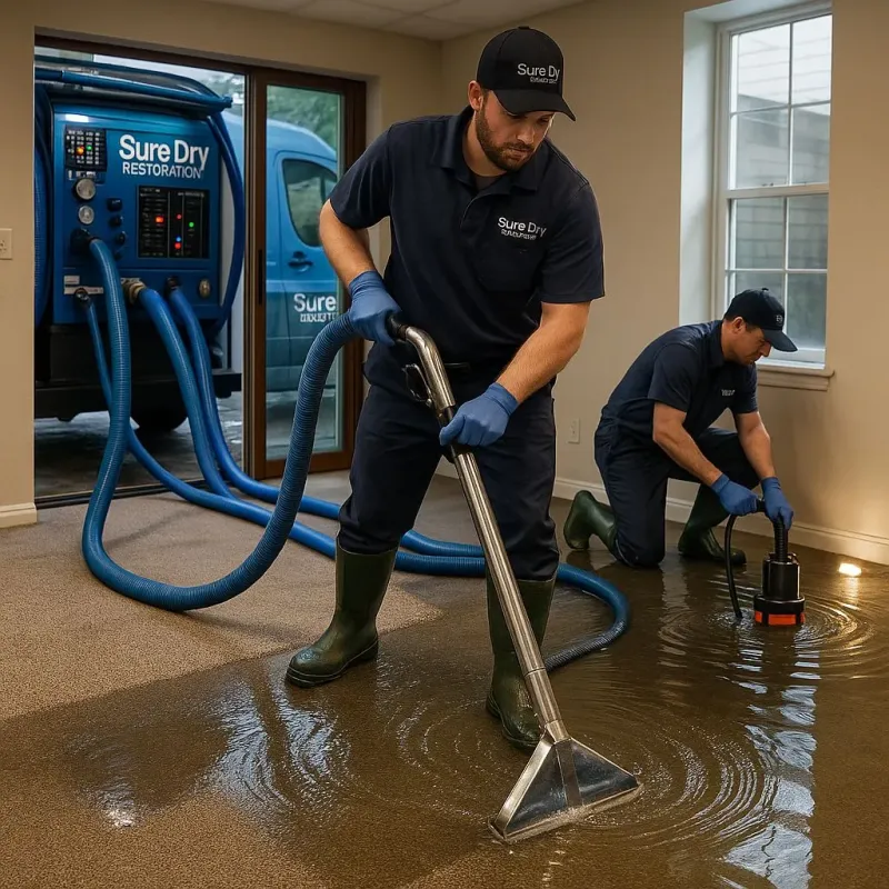 Water Extraction and Removal process in Tinton Falls, NJ